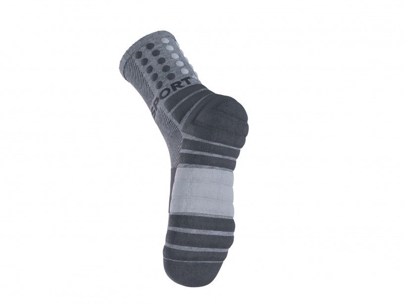 SHOCK ABSORB SOCKS GREY MELANGE